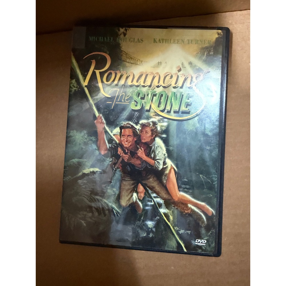 Romancing the Stone DVD Michael Douglas Kathleen Turner‎ 1984 Action Adventure